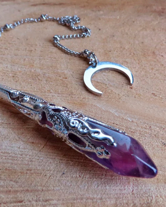 Divinatory Crescent Moon Pendul