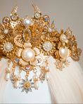 Load image into Gallery viewer, Bijoux Luna Brudekrone