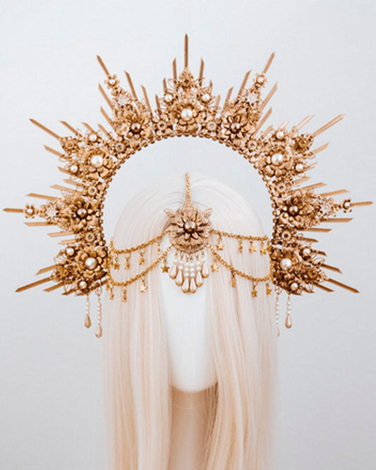 Bijoux Boho Brudekrone