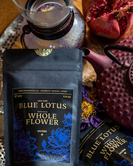 Hele Blå Lotusblomster