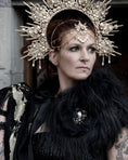 Load image into Gallery viewer, Bijoux Boho Brudekrone
