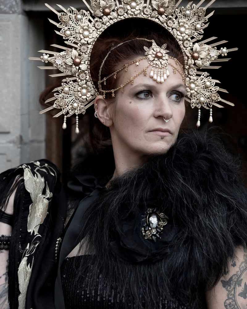 Bijoux Boho Brudekrone
