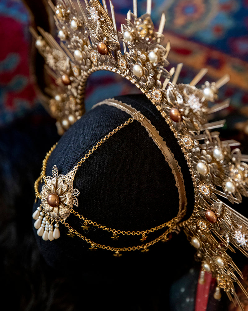 Bijoux Boho Brudekrone